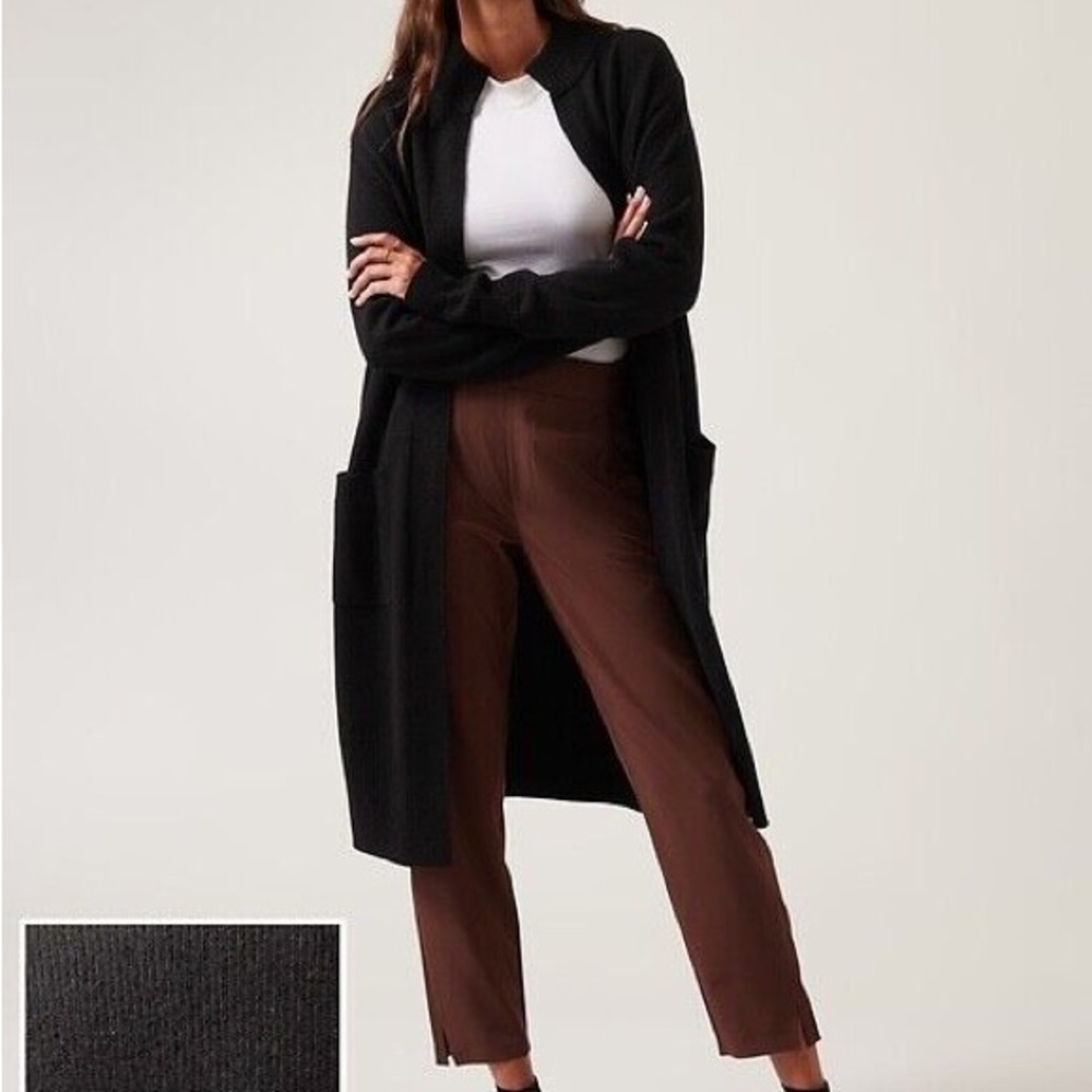 Athleta Black Spirit Cardigan Wrap L